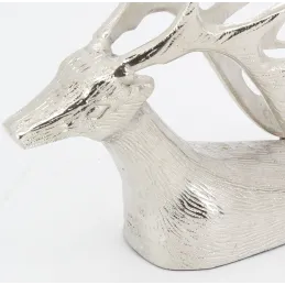 Porte-bouteille en aluminium en forme de cerf