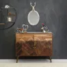 Porte-bouteille en aluminium en forme de cerf