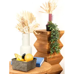 Vase en métal 