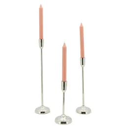Hauts bougeoirs en aluminium (Lot de 3)
