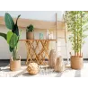 Cache-pots en jonc naturel avec anses (Lot de 3)