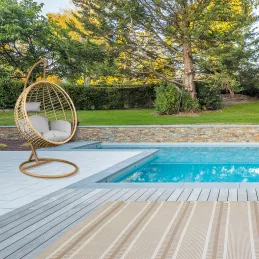 Tapis d'extérieur en polypropylène 120 x 180 cm