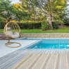 Tapis d'extérieur en polypropylène 120 x 180 cm