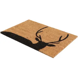 Paillasson en coco et PVC 60 x 40 cm