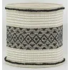 Corbeille de rangement en coton recyclé