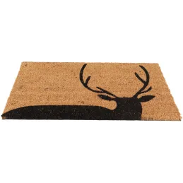 Paillasson en coco et PVC 60 x 40 cm