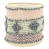 Corbeille de rangement en coton recyclé