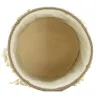Corbeille de rangement en coton recyclé