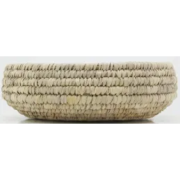 Corbeilles rondes en jonc naturel (Lot de 3)