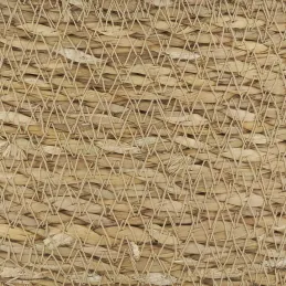 Boites rondes en jonc naturel (Lot de 3)