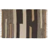 Tapis en jute naturel et coton naturel et teinté Ethnique