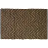 Tapis en jute et coton naturels Zig-zag