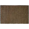 Tapis en jute et coton naturels Zig-zag