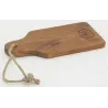 Mini planches à découper rectangle en acacia huilé (Lot de 6)