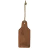 Mini planches à découper rectangle en acacia huilé (Lot de 6)