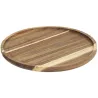 Dessous d'assiette en acacia 32 cm
