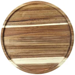 Dessous d'assiette en acacia 32 cm