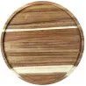 Dessous d'assiette en acacia 32 cm
