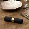 Set de 4 ronds de serviettes en métal doré Royal