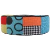 Pouf rond patchwork 50 cm (Lot de 2)