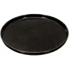 Assiette en grès noir Tokyo (Lot de 6)