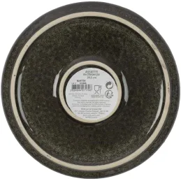 Assiette en grès noir Tokyo (Lot de 6)