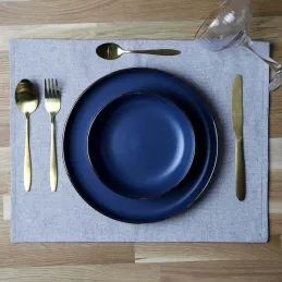 Set de table en coton Black forest 35 x 45 cm (Lot de 6)
