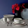 Mug en porcelaine Cottage 35 cl (Lot de 6)