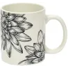 Mug en porcelaine Cottage 35 cl (Lot de 6)