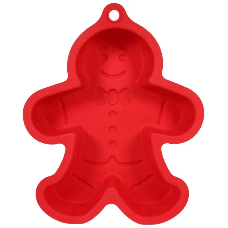 Moule à gateau en silicone Bonhomme pain d'épices