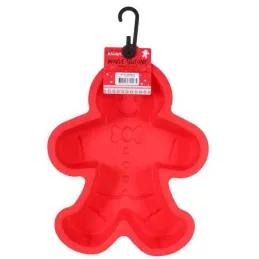 Moule à gateau en silicone Bonhomme pain d'épices