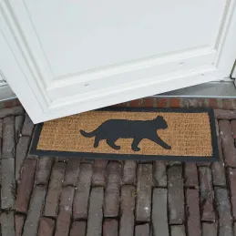 Tapis paillasson en coco 75 x 25 cm
