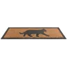 Tapis paillasson en coco 75 x 25 cm