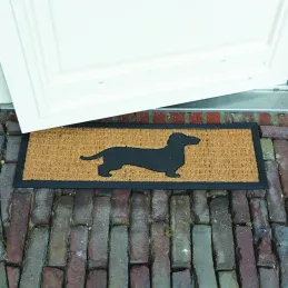 Tapis paillasson en coco 75 x 25 cm