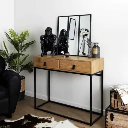 Miroir atelier en métal Menphis