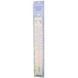 Thermomètre extérieur métal 90cm