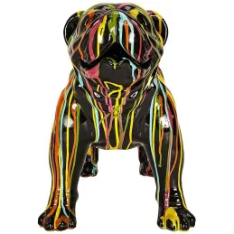 Statuette molosse en résine 50 cm