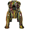 Statuette molosse en résine 50 cm