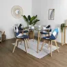 Chaise scandinave Patchwork (Lot de 2)