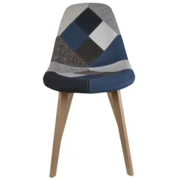 Chaise scandinave Patchwork (Lot de 2)
