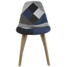 Chaise scandinave Patchwork (Lot de 2)