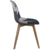 Chaise scandinave Patchwork (Lot de 2)