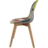 Chaise scandinave Patchwork (Lot de 2)
