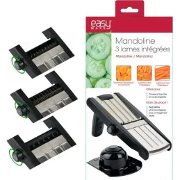 Mandoline avec lames en acier inoxydable