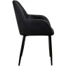 Fauteuil en velours cotelé Giulia (Lot de 2)