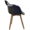 Fauteuil scandinave Patchwork (Lot de 2)