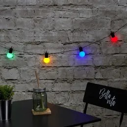 Guilande extérieure 10 ampoules LED 2.70 m