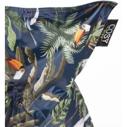Maxi coussin imprimé intérieur extérieur 110 x 130 cm
