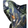Maxi coussin imprimé intérieur extérieur 110 x 130 cm