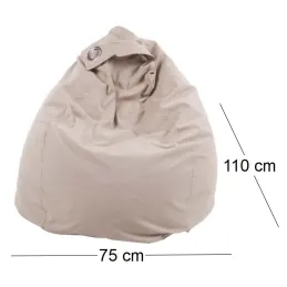 Poire en coton déhoussable Flo